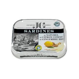 Sardinen mit Zitrone und Ingwer