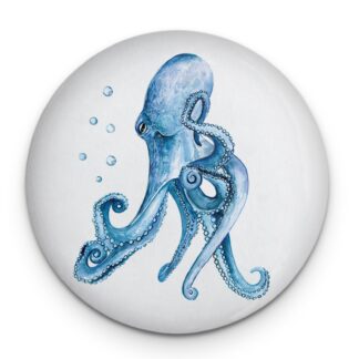Dekomagnet Octopus Bubbles