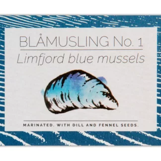 BLÅMUSLING NO. 1 - Blaue Muscheln