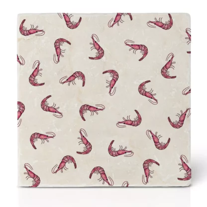 Designer Untersetzer Shrimp Cocktail